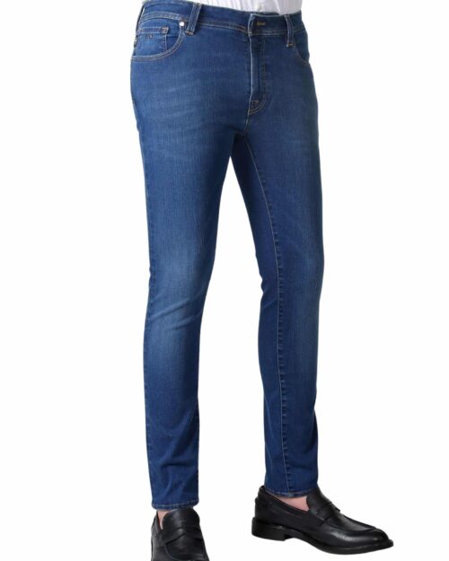 Jeans Bleu Délavé "6 Mois"