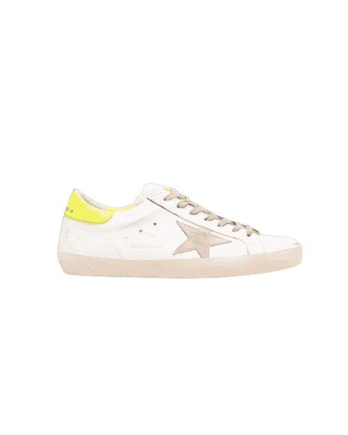 superstar blanc fluo