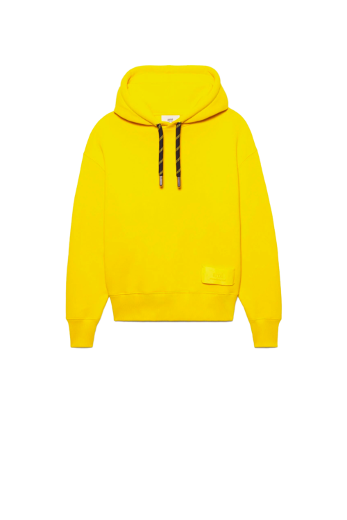 hoodie jaune ton sur ton