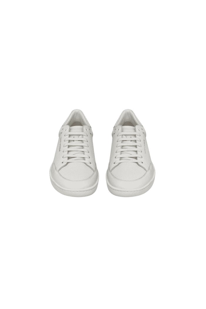 Sneakers Cuir Blanc Optique 2
