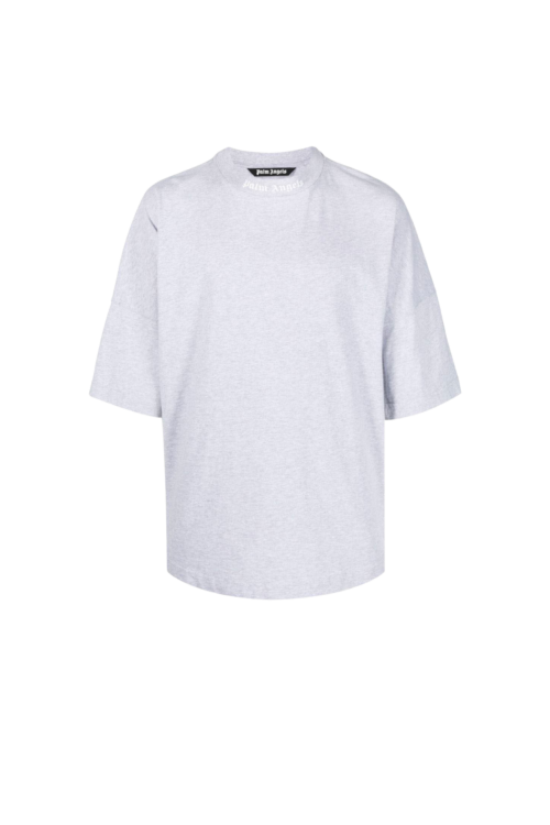 Tee-shirt Gris à logo Blanc