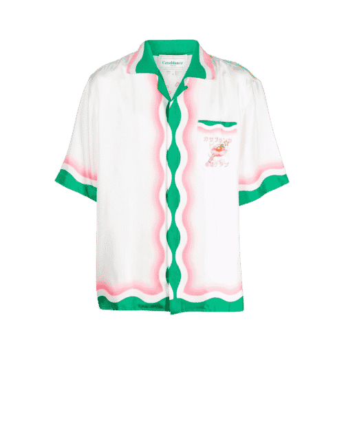Chemise en Soie Le Jeu de Ping Pong