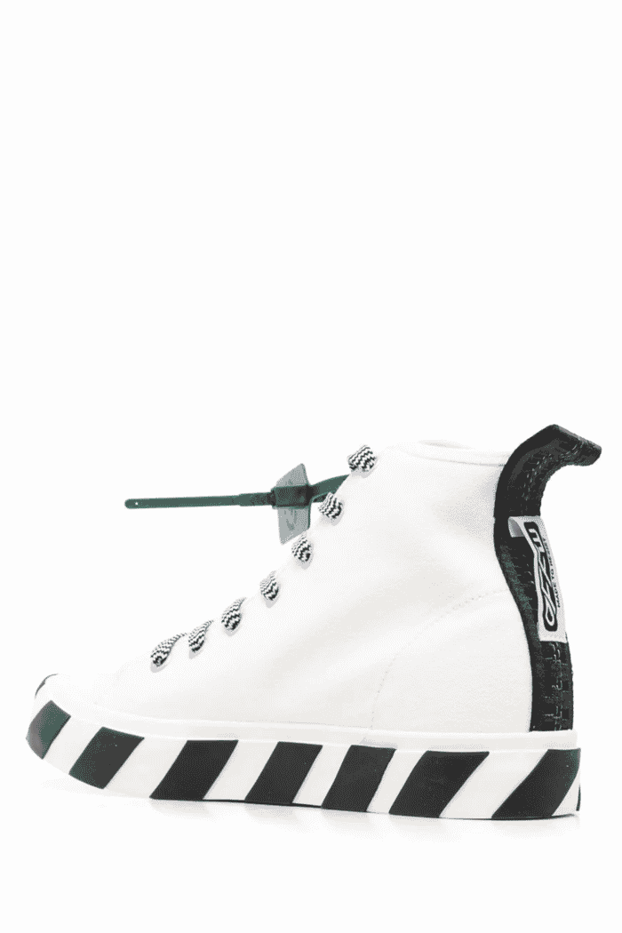 Sneakers Mi-Montantes Vulcanized blanche 2