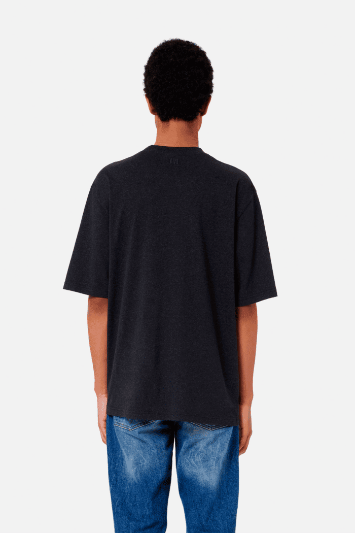 Tee-Shirt Coton Anthracite Patch