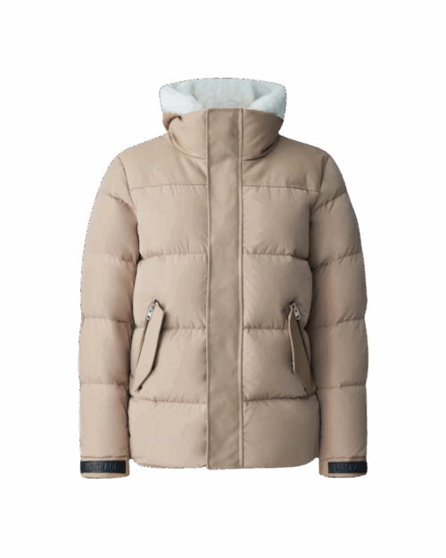 Doudoune RILEY Camel