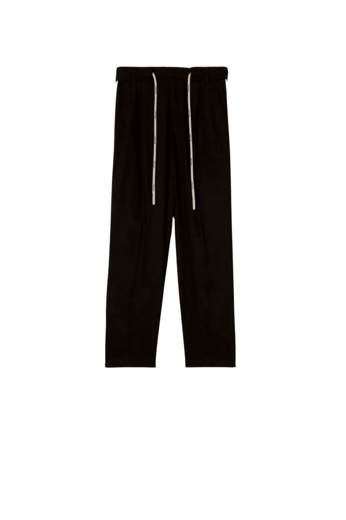 Pantalon Noir Elastique Ceinture Survêtement 3