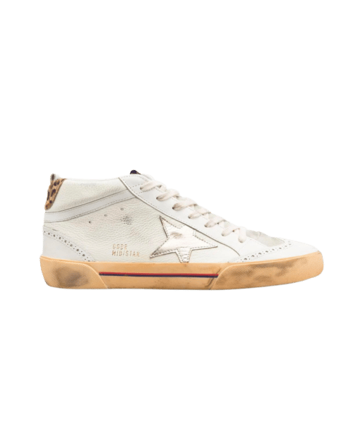 Sneakers Super Star Blanc Cassé Léopard