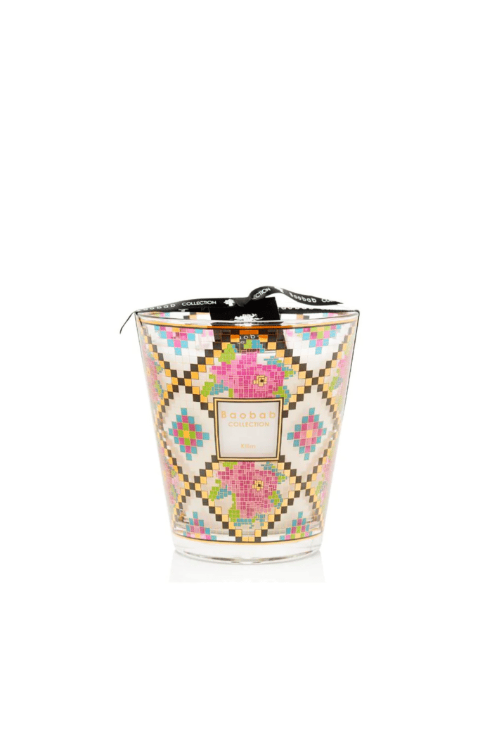 Bougie Kilim Mosaïque