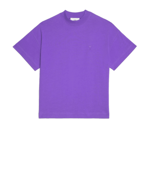Tee-Shirt Ami Petit Coeur Violet