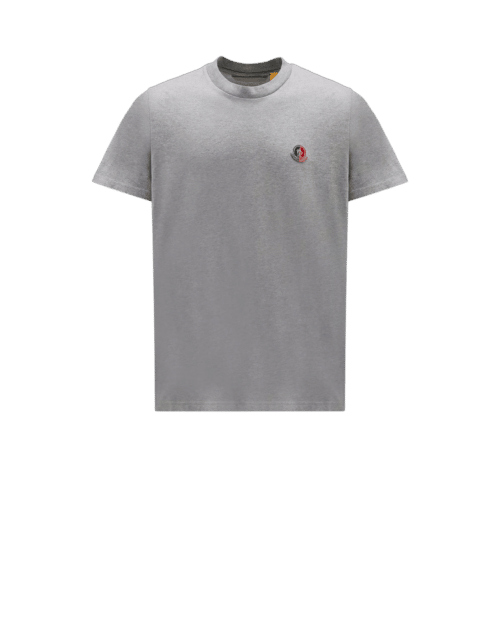 T-Shirt Gris Logo Moncler 1952