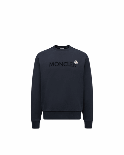 Sweat Logo Coton Bleu Nuit