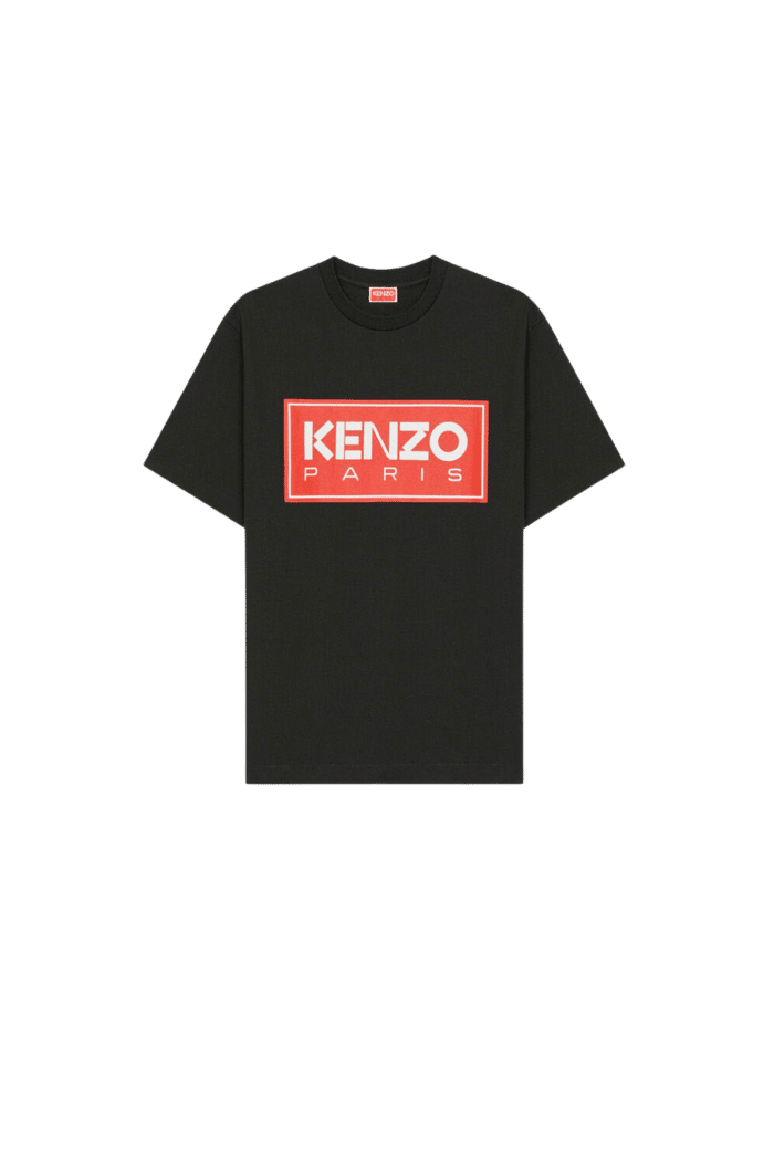 Tee-Shirt Kenzo Paris Noir Rouge 3