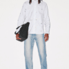 Chemise Casual A Rayures Kenzo Pixel Bleu Clair 1