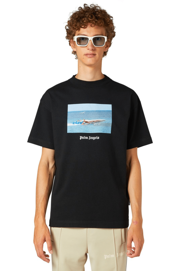 Tee-Shirt Noir Getty Speedboat