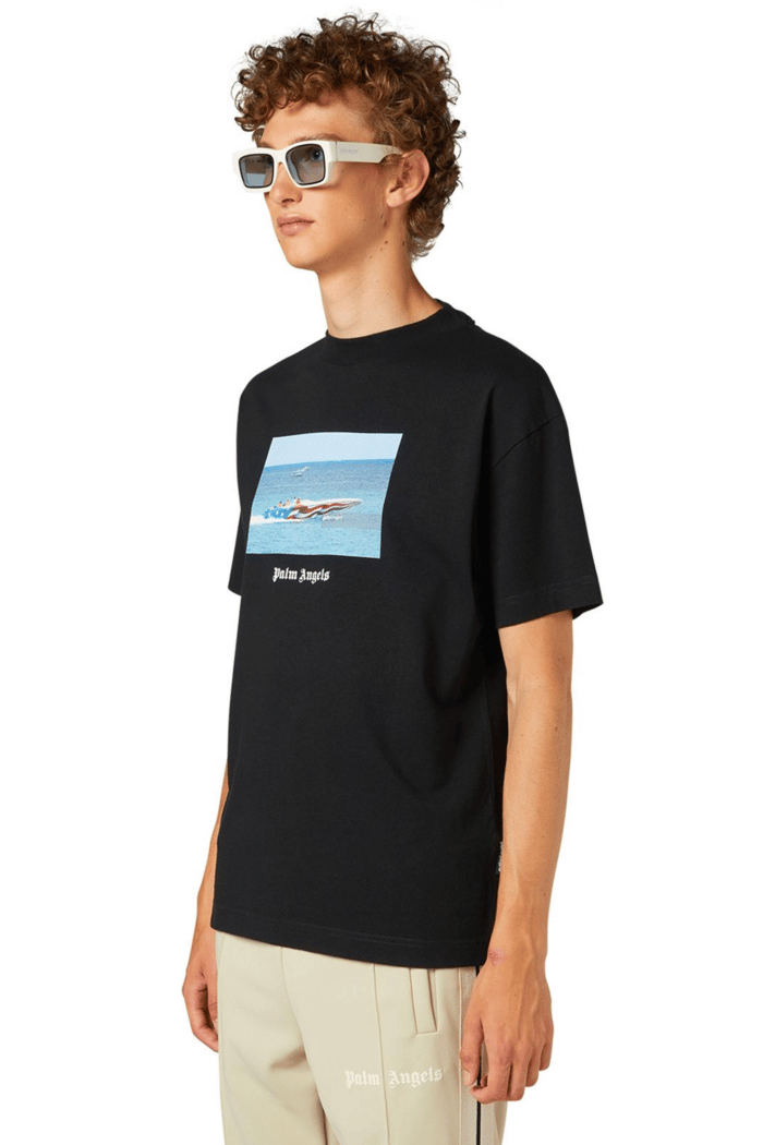 Tee-Shirt Noir Getty Speedboat 4