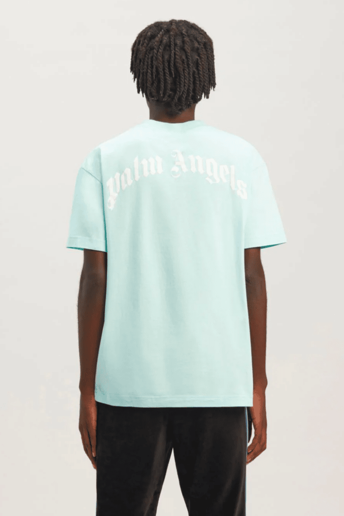 Tee-Shirt Bleu Clair Classique Requin Blanc 4 7