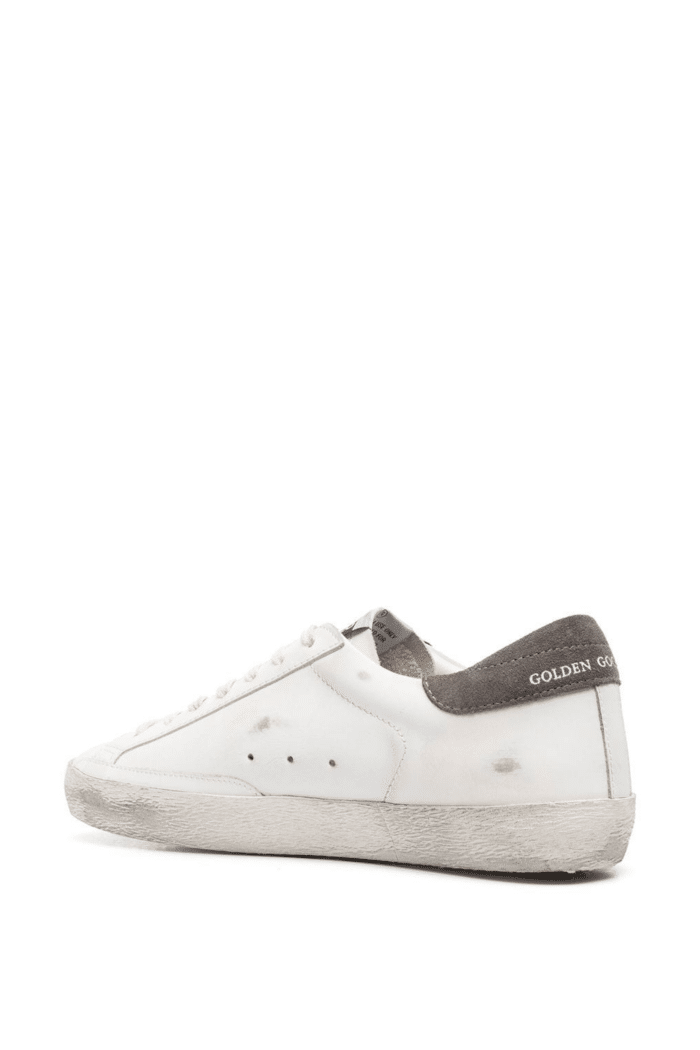 Sneakers Super-Star Blanc Rouge Gris