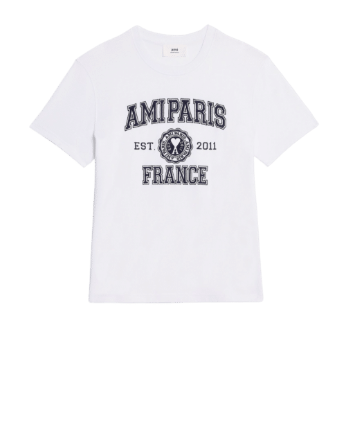 Tee-Shirt Ami Paris France Blanc 3