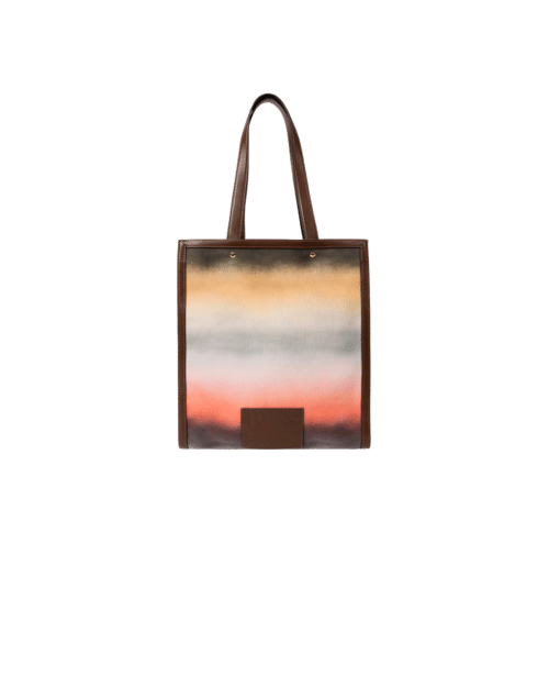 Tote Bag "Airbrush" Polyester Recyclé Marron4