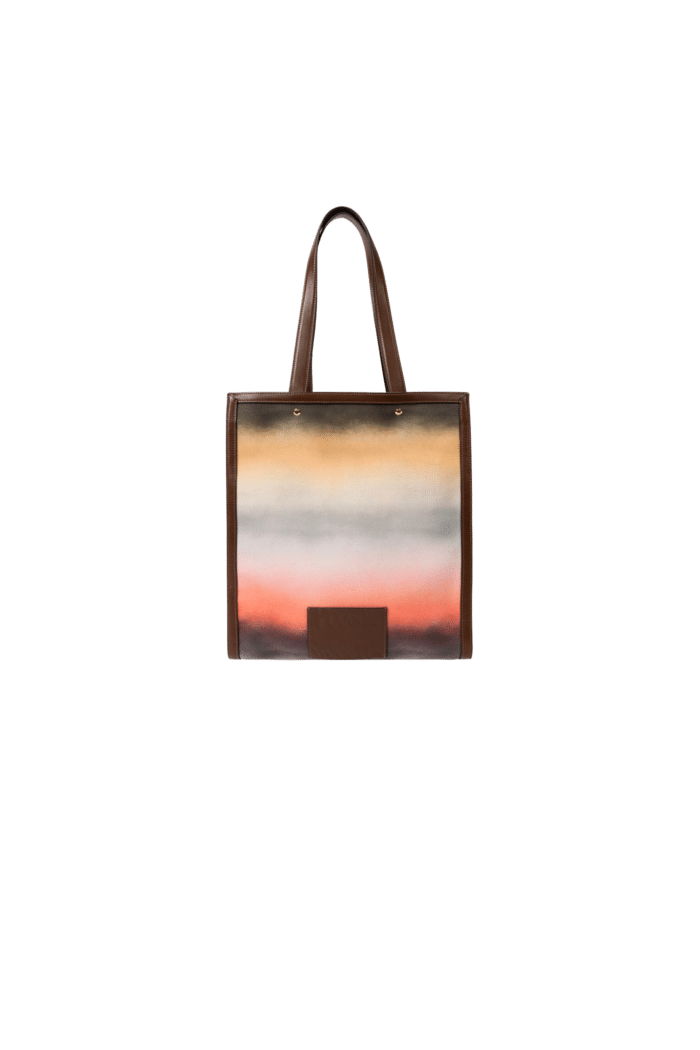 Tote Bag "Airbrush" Polyester Recyclé Marron4