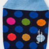 Socquettes A Pois Bleu Marine