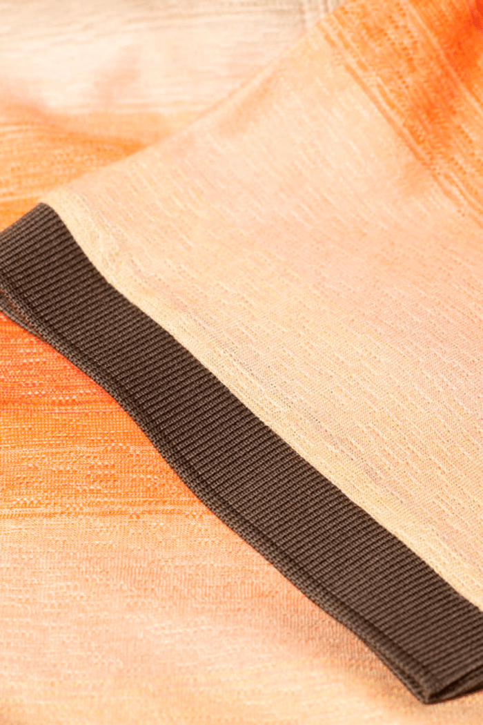 Polo "Untitled Stripe" Coton Marron 2