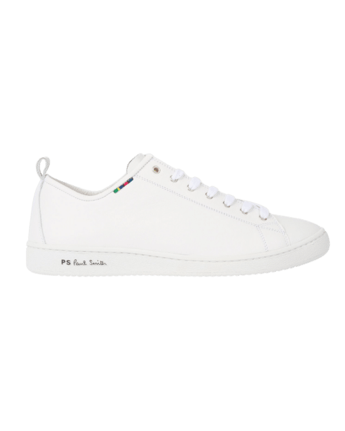 Sneakers 'Miyata' Cuir Blanc4