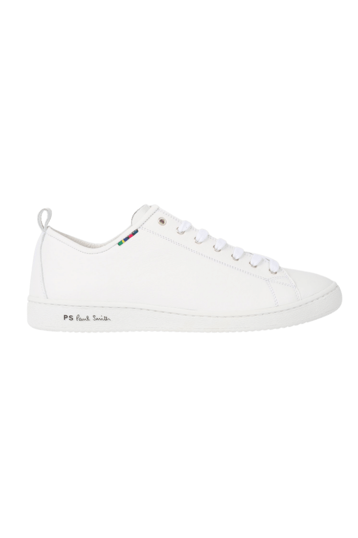 Sneakers 'Miyata' Cuir Blanc4