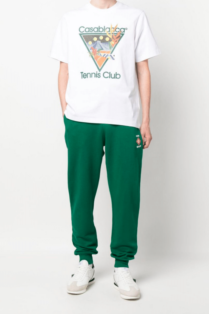 Tee-Shirt Blanc Tennis Club 4