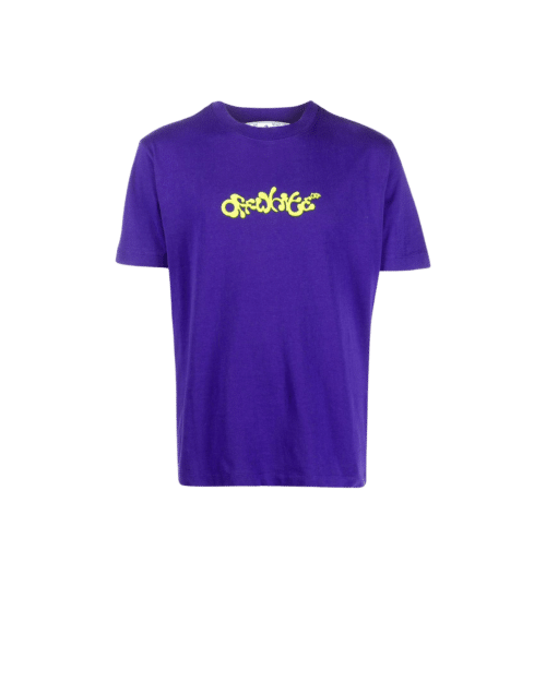 Tee-Shirt Violet Et Jaune Opposite Arrows 5