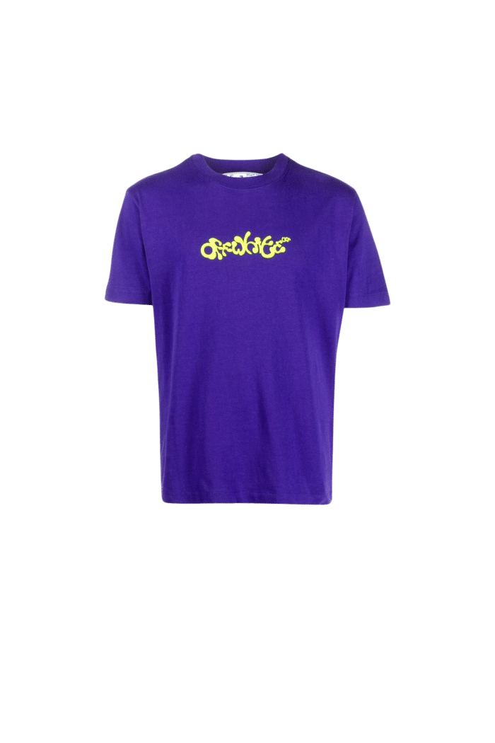 Tee-Shirt Violet Et Jaune Opposite Arrows 5