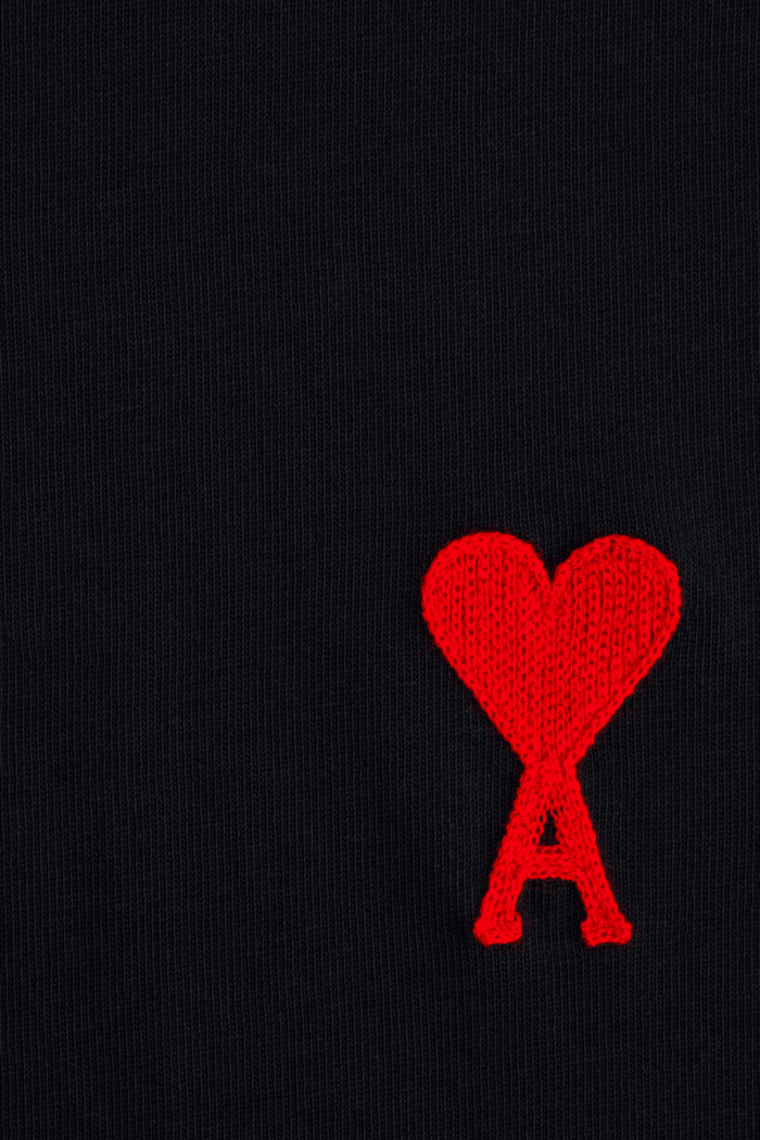 T-Shirt Ami de Coeur Noir Rouge