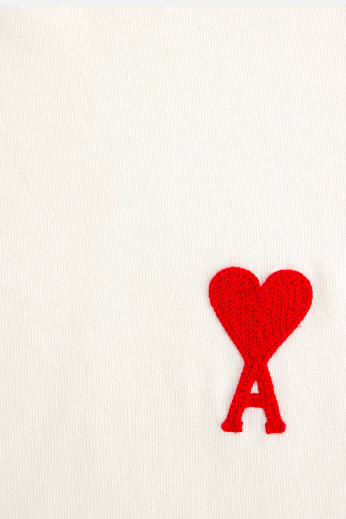 T-Shirt Ami de Coeur Blanc Rouge2