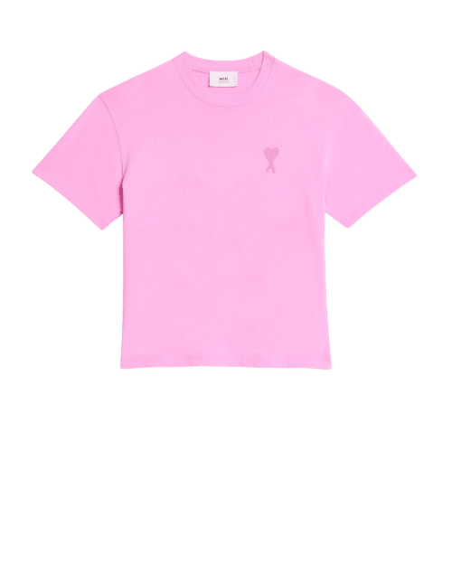T-Shirt Ami de Coeur Rose Bonbon