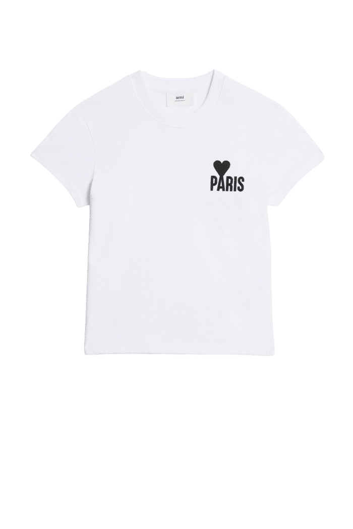 T-Shirt Blanc Paris Ami de Coeur3