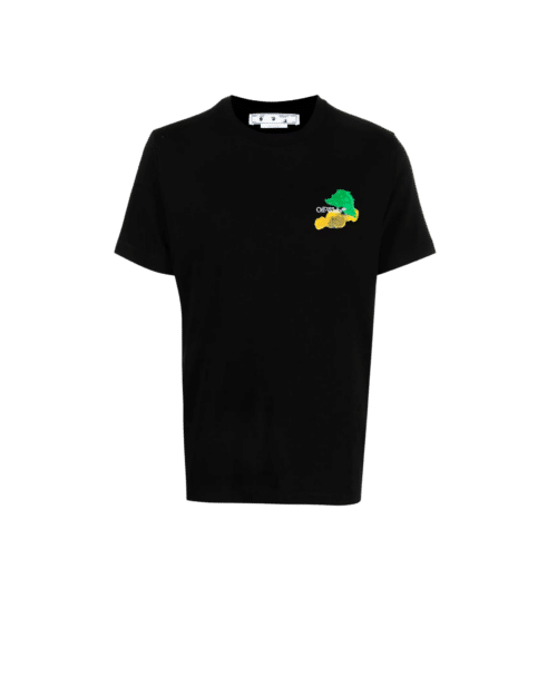 Tee-shirt Brush Arrow Imprimé Noir 3