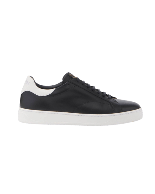 Sneakers DDB0 Cuir Noir Blanc