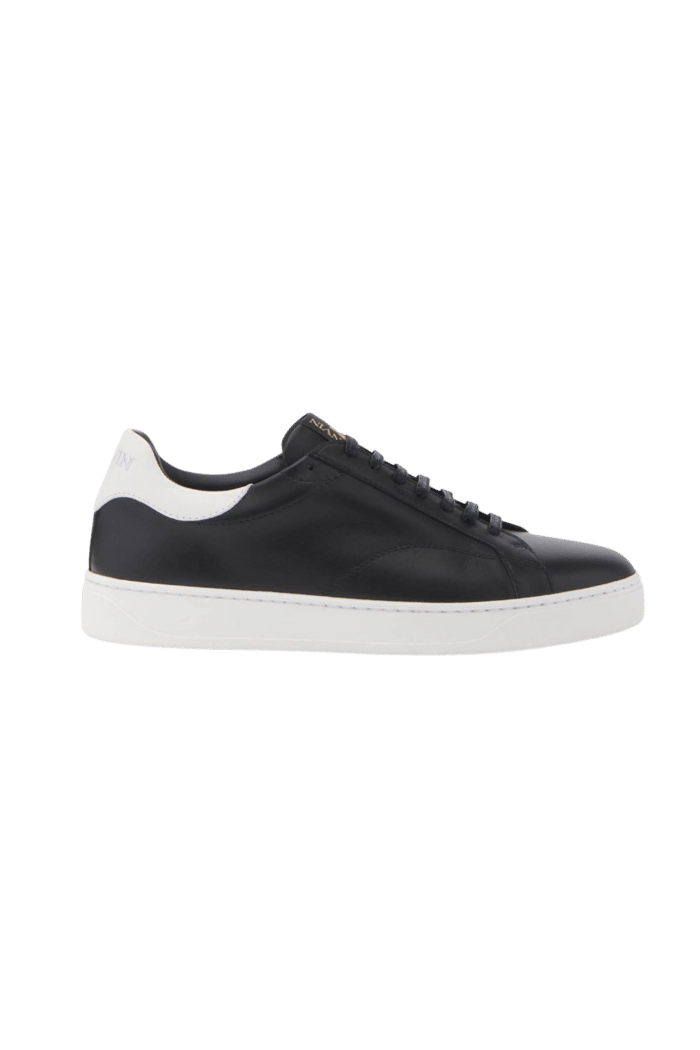 Sneakers DDB0 Cuir Noir Blanc