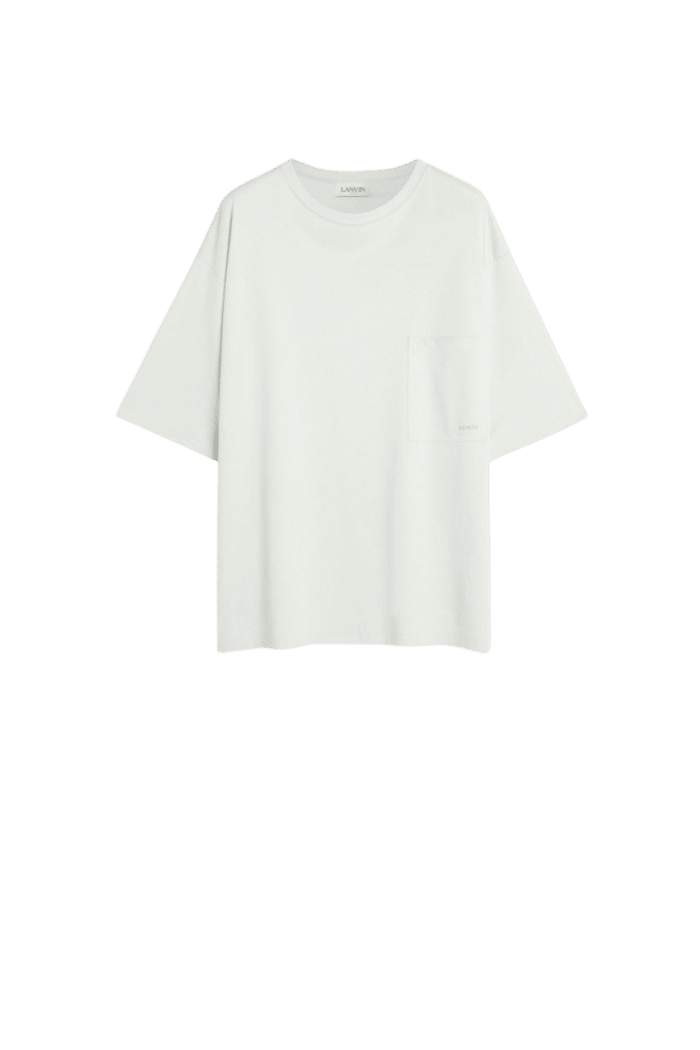 Tee-Shirt Poche Blanc Cassé3