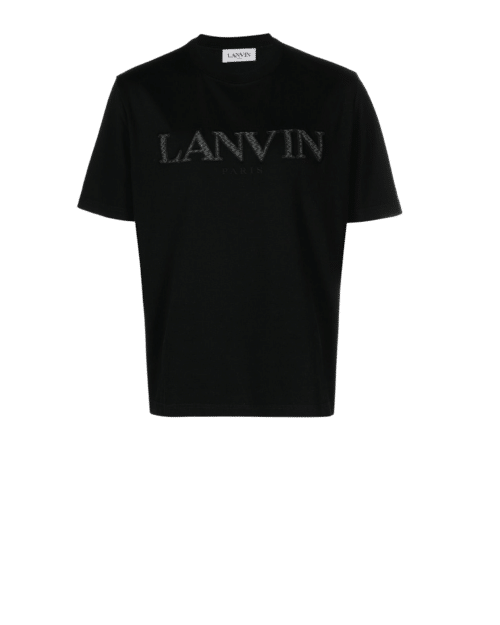 Tee-Shirt Lanvin Curb Noir Blanc3