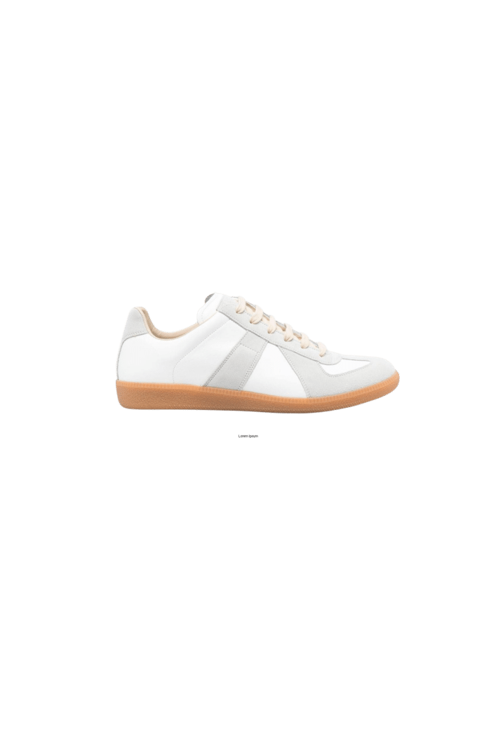 Sneakers Replica Blanc Gris2