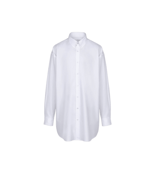 Chemise Oxford Coton Bio Blanc