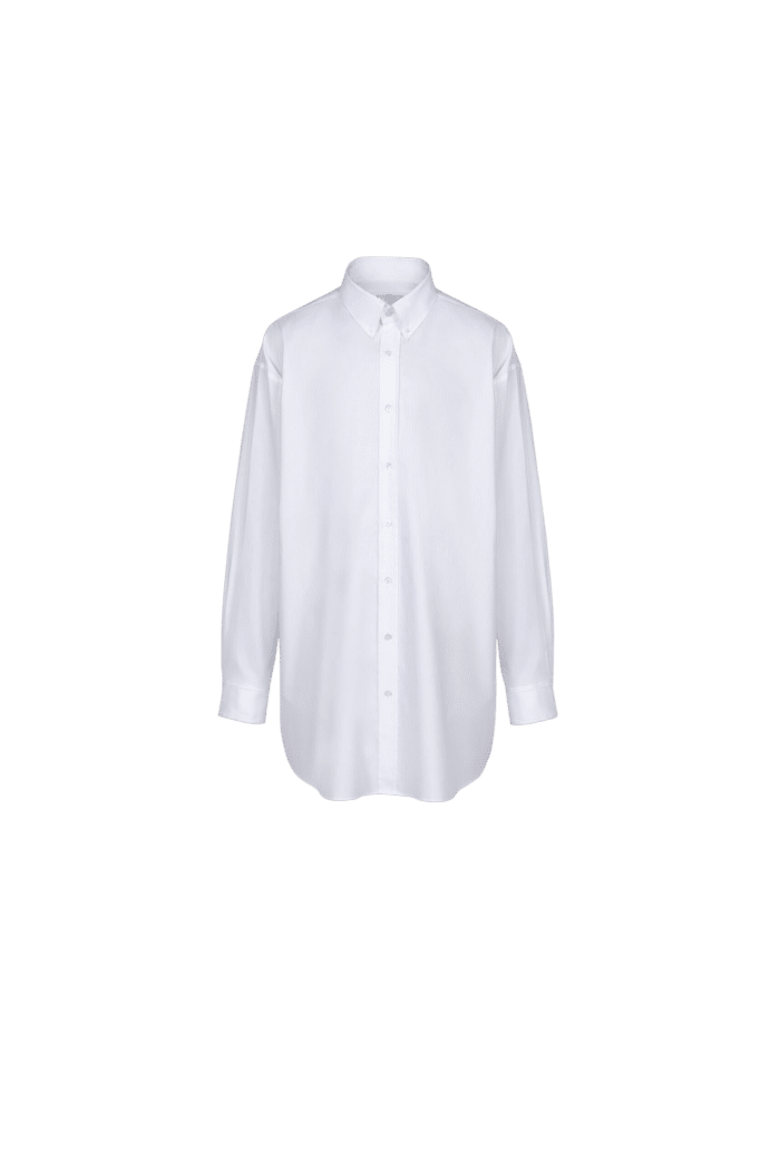 Chemise Oxford Coton Bio Blanc