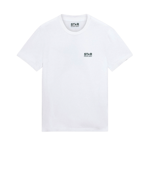Tee-Shirt Blanc Star Logo Étoile Vert Foncé3