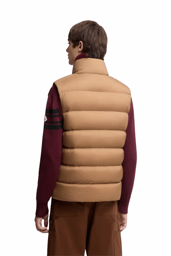 Doudoune Sans Manches Tibb Beige