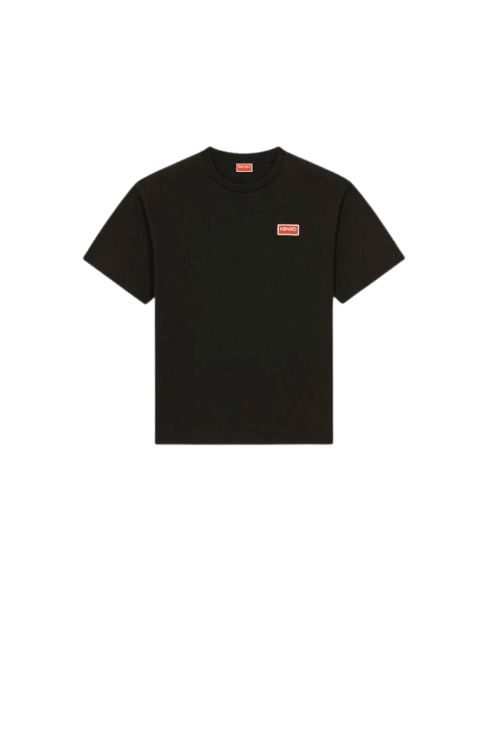 Tee-shirt Noir Logo Kenzo Paris 3