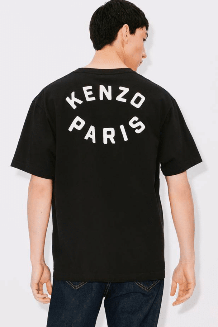 Tee-Shirt Oversize Kenzo Target Noir 2