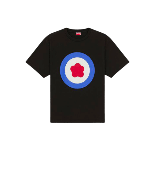 Tee-Shirt Oversize Kenzo Target Noir 3