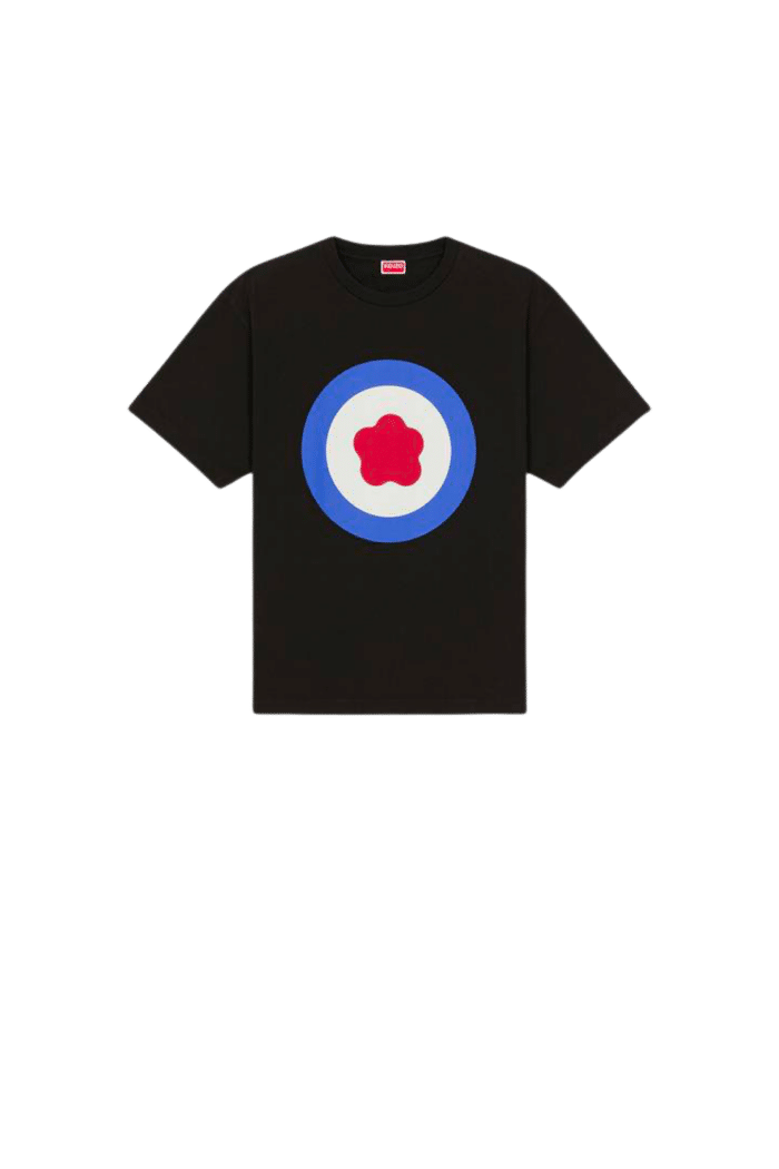 Tee-Shirt Oversize Kenzo Target Noir 3
