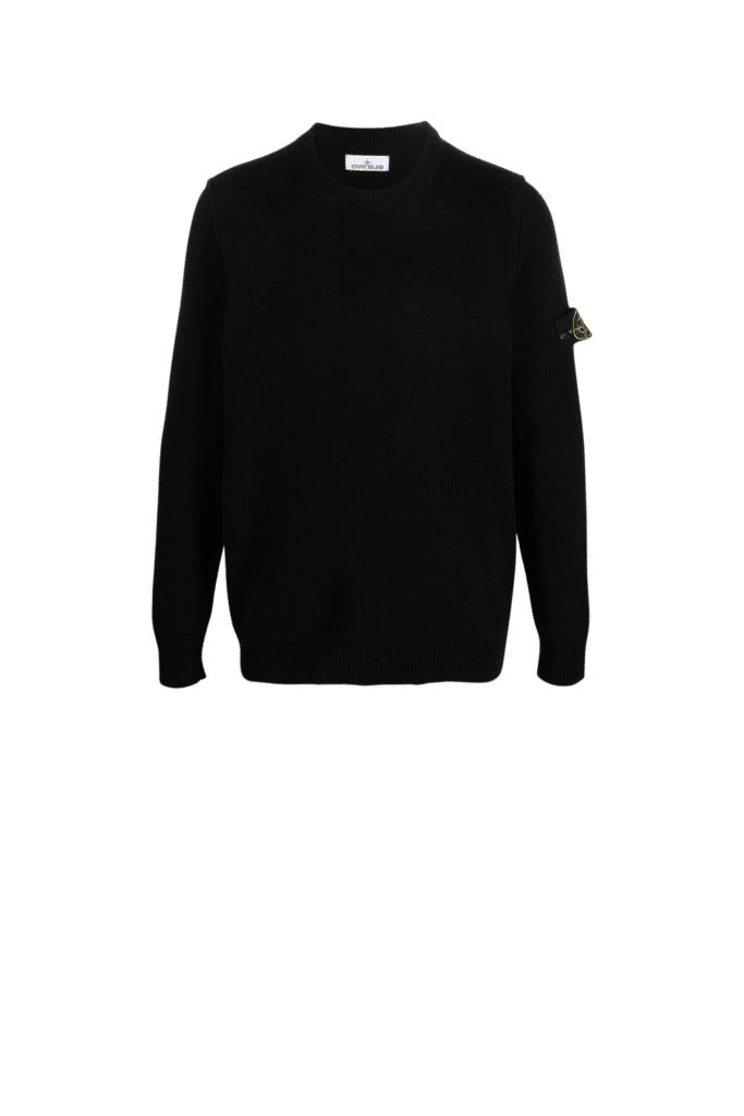 Pull Ras Du Cou Laine Noir